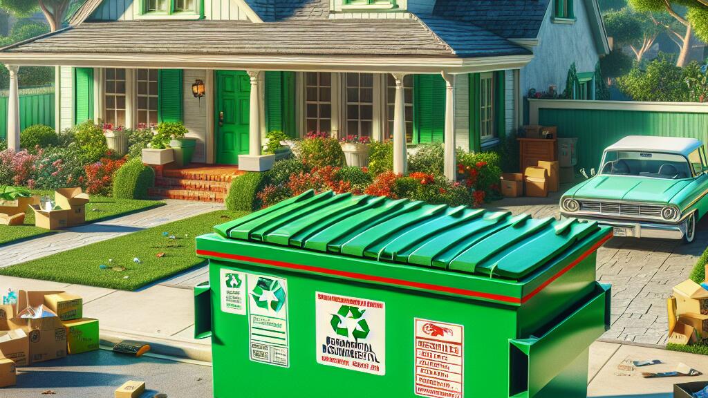 Residential Dumpster Rental Greenfield